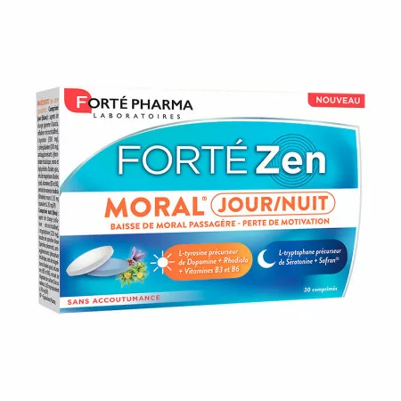 Forté Pharma Forté Zen Moral Jour/Nuit 30 comprimés - Univers Pharmacie