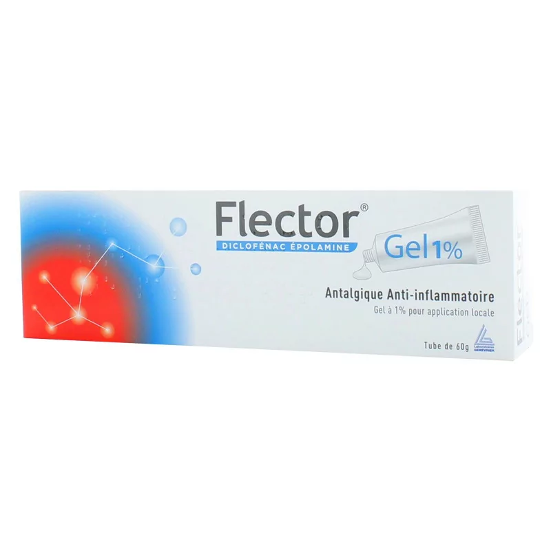 Flector Gel Antalgique 1% 60g