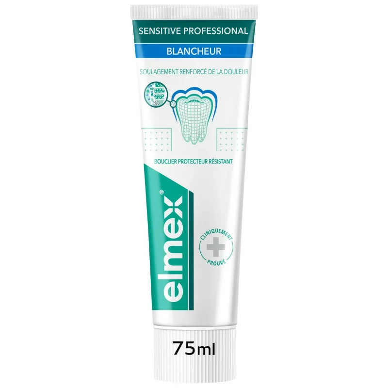 Elmex Sensitive Professional Blancheur 75ml - Univers Pharmacie