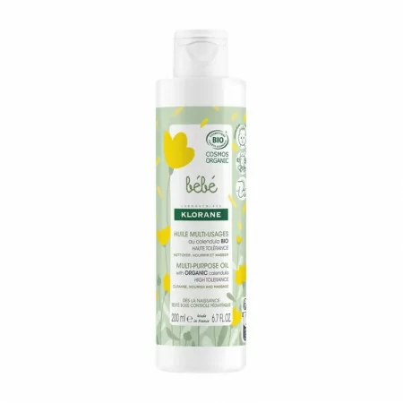 Klorane Bébé Huile Multi-usages Calendula Bio 200ml - Univers Pharmacie