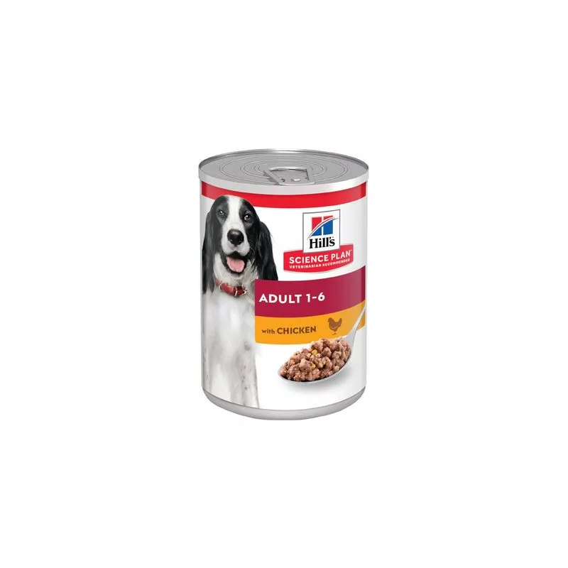 Hill's Science Plan Adult 1-6 Chien Pâtée Poulet 370g - Univers Pharmacie