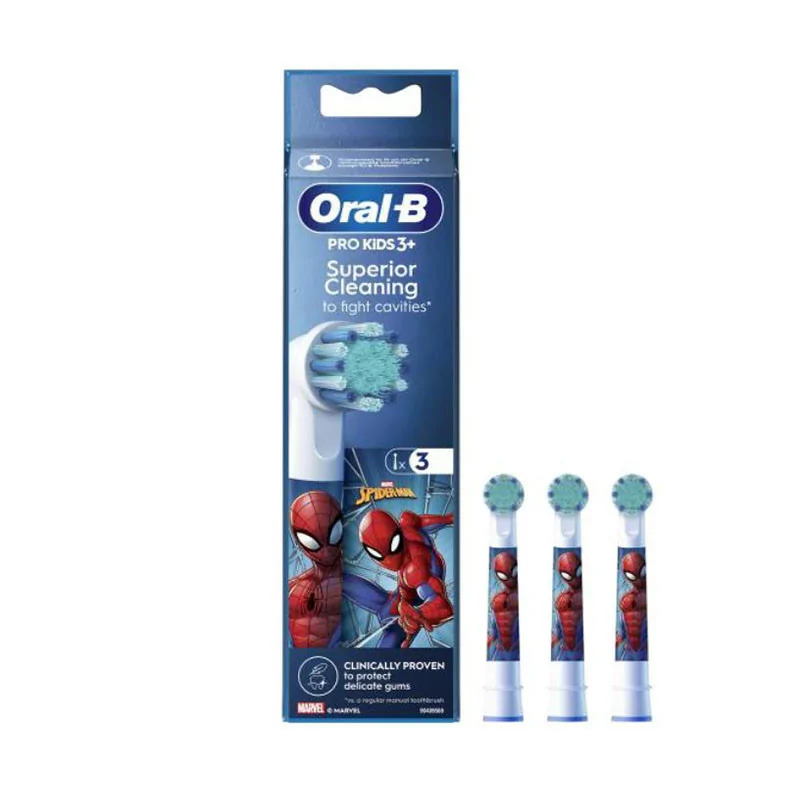 Oral-B Pro Kids 3+ Brossettes Spider-Man X3 - Univers Pharmacie