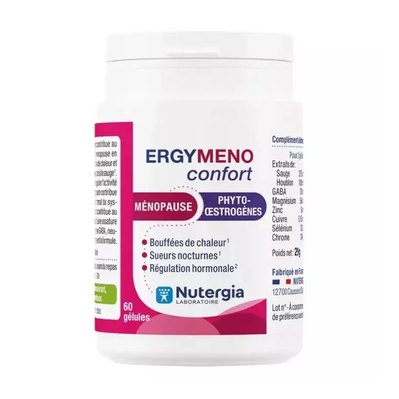 Ergymeno Confort 60 gélules - Univers Pharmacie