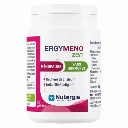 Ergymeno Zen 60 gélules - Univers Pharmacie