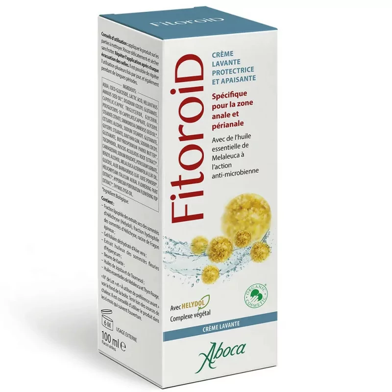 Fitoroid Crème Lavante Protectrice et Apaisante 100ml - Univers Pharmacie