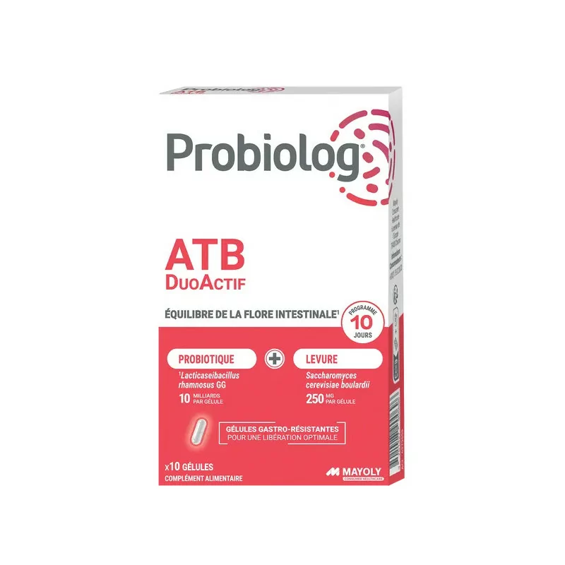 Probiolog ATB DuoActif 10 gélules - Univers Pharmacie