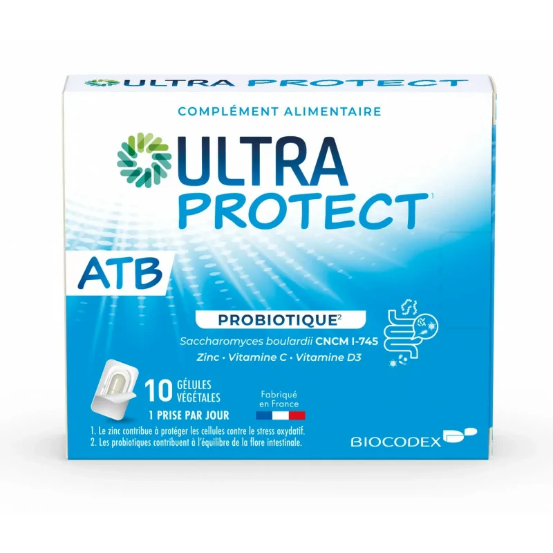 Ultra Protect ATB Probiotique 10 gélules - Univers Pharmacie