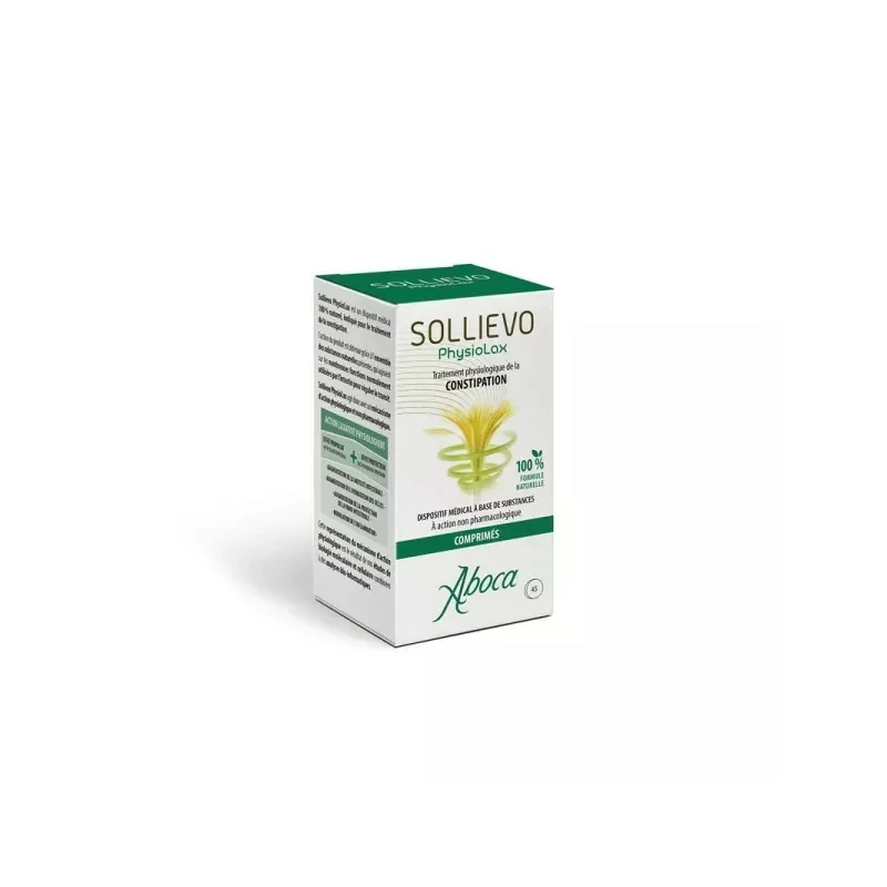 Sollievo Physiolax Constipation 45 comprimés - Univers Pharmacie