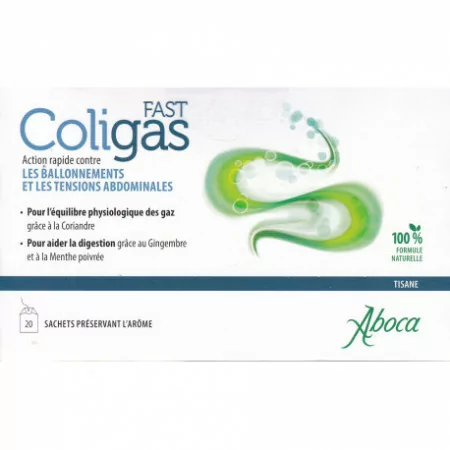 Coligas Fast Tisane 20 sachets  - Univers Pharmacie