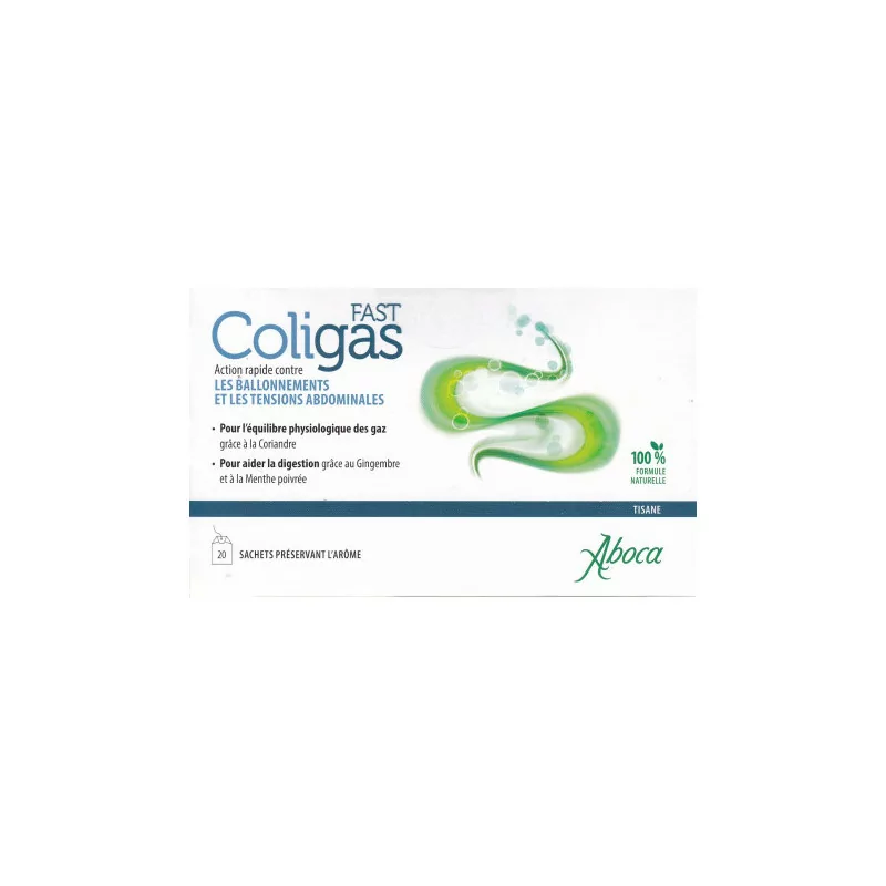 Coligas Fast Tisane 20 sachets  - Univers Pharmacie