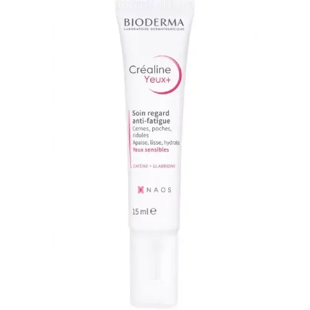Bioderma Créaline Yeux+  Soin Regard Anti-fatigue 15ml - Univers Pharmacie