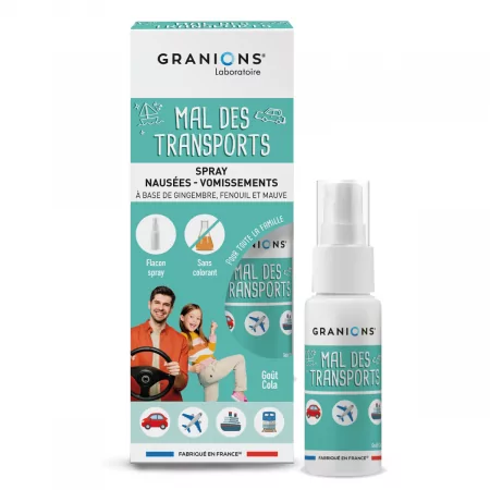 Granions Mal des Transports Spray 20ml - Univers Pharmacie