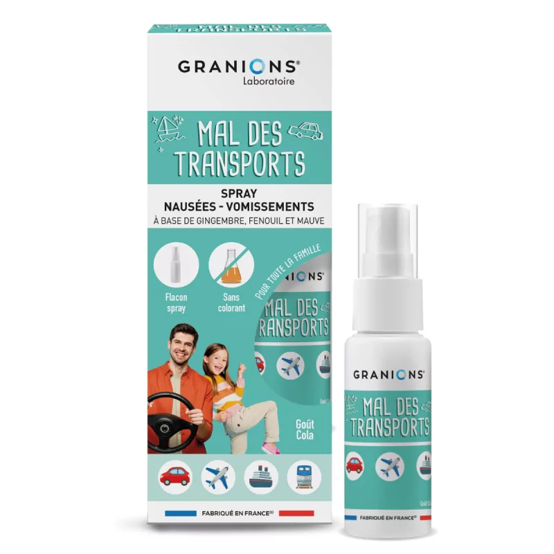 Granions Mal des Transports Spray 20ml - Univers Pharmacie