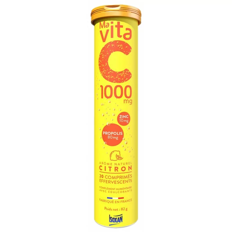 Isoxan Ma Vita C 1000mg 20 comprimés effervescents - Univers Pharmacie