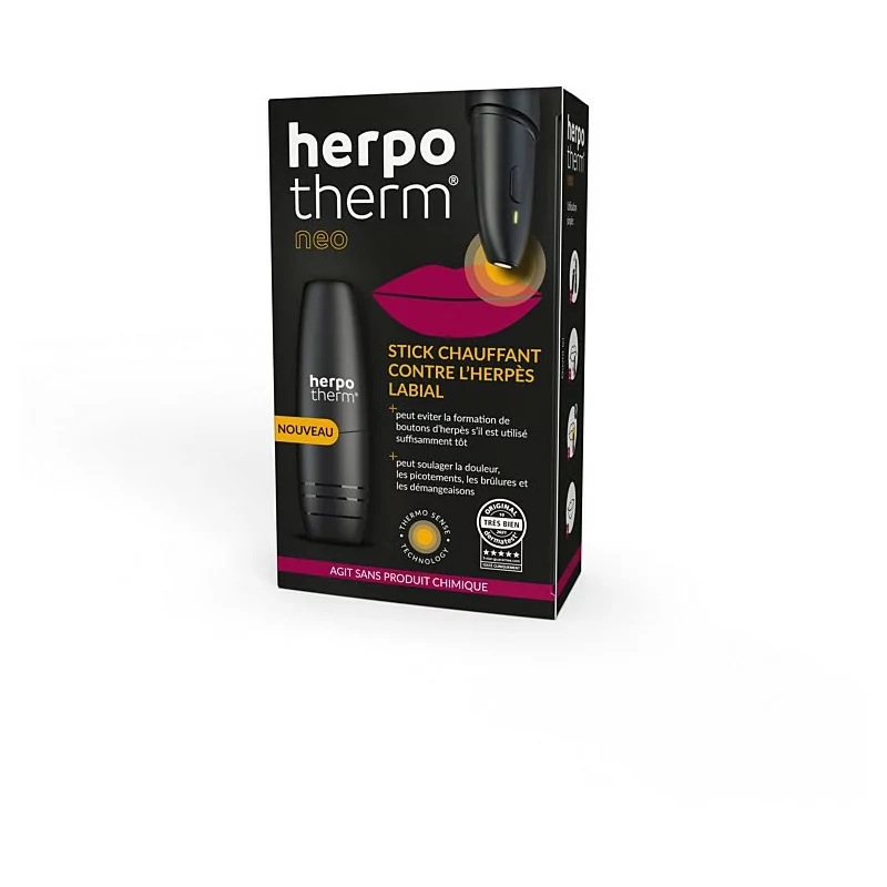 Herpotherm Neo Stick Chauffant Herpès Labial - Univers Pharmacie