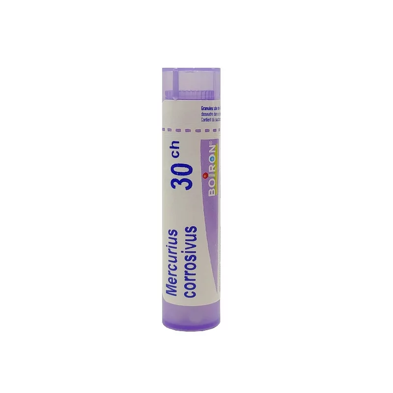 Boiron Mercurius Corrosivus 30ch tube granules - Univers Pharmacie