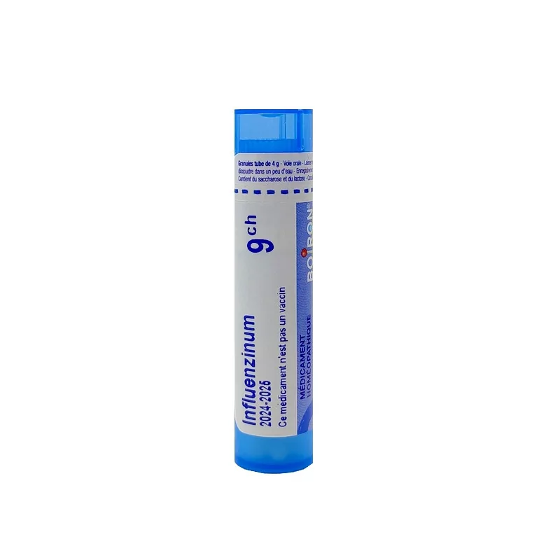 Boiron Influenzinum 9CH 2024-2025 tube granules - Univers Pharmacie