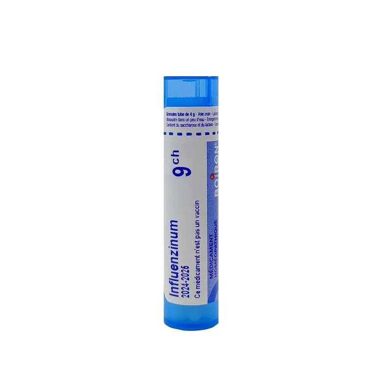Boiron Influenzinum 9CH 2024-2025 tube granules - Univers Pharmacie