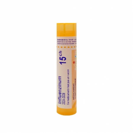 Boiron Influenzinum 15ch 2024-2025 tube granules - Univers Pharmacie