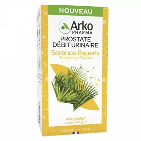 Arkopharma Prostate Débit Urinaire Serenoa Repens 45 gélules - Univers Pharmacie