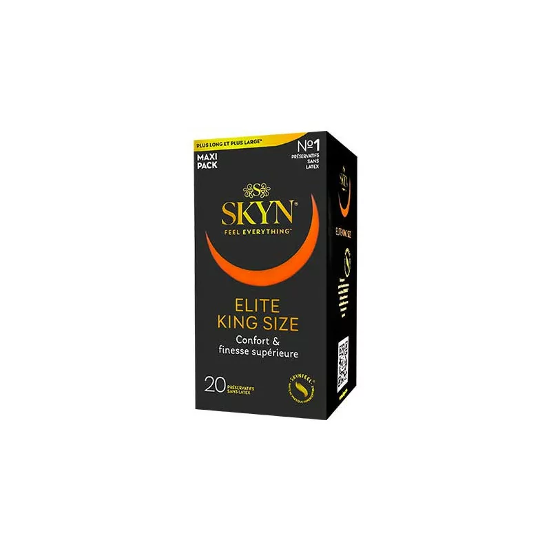 Skyn Elite King Size 20 préservatifs sans latex - Univers Pharmacie