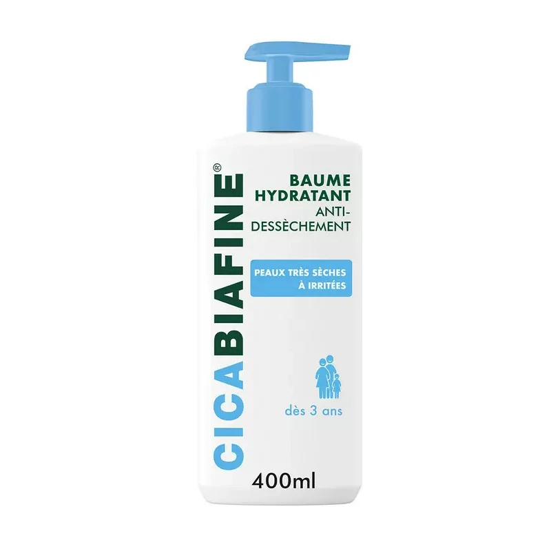 Cicabiafine Baume Hydratant Anti-dessèchement 400ml - Univers Pharmacie