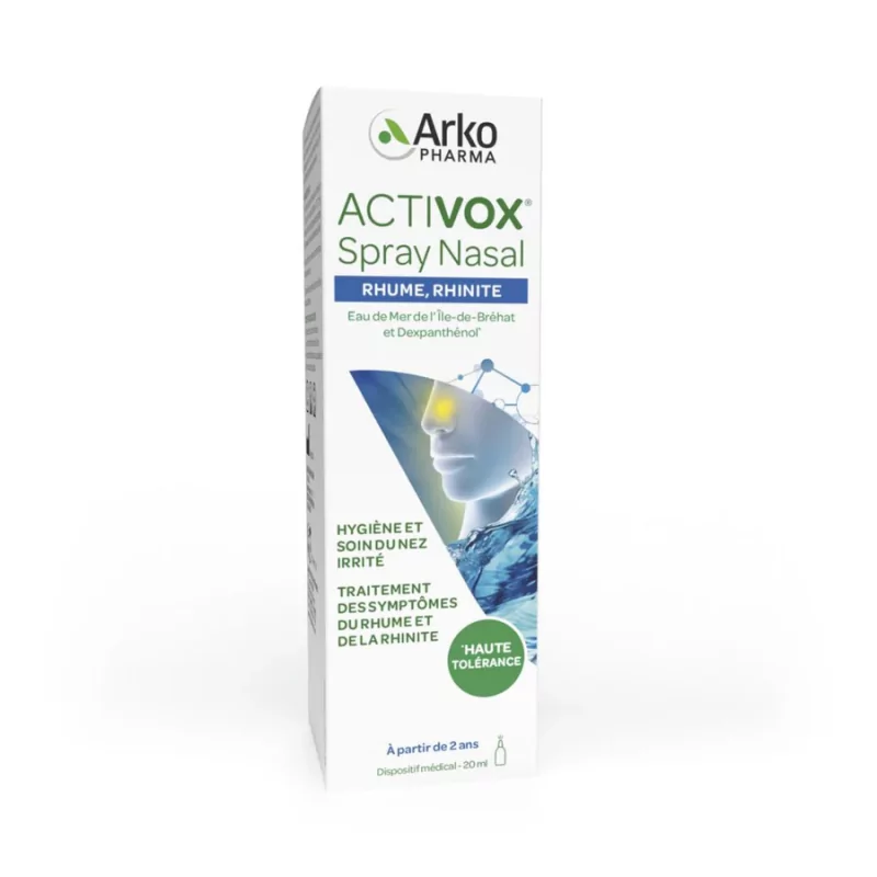 Arkopharma Activox Spray Nasal Rhume 20ml - Univers Pharmacie