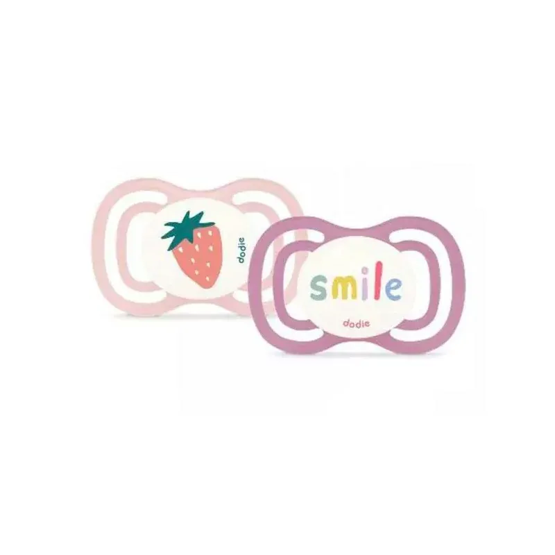 Dodie Sucette Extra +18mois Rose X2 - Univers Pharmacie