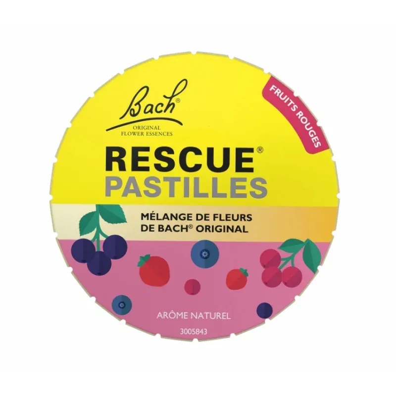 Rescue Pastilles Fruits des Bois 50g - Univers Pharmacie Rescue Pastilles Fruits des Bois 50g - Univers Pharmacie
