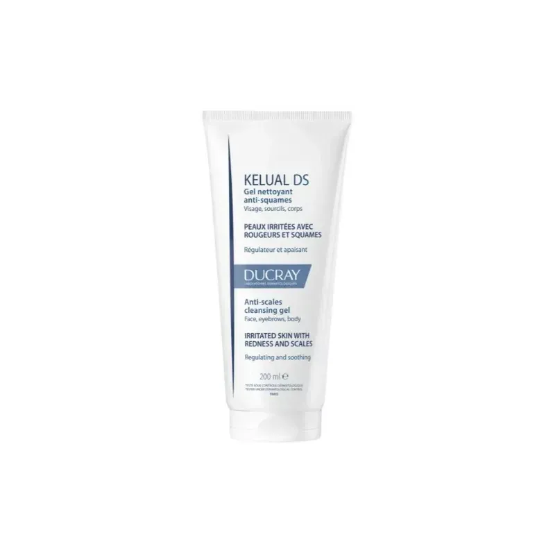 Ducray Kelual DS Gel Nettoyant Anti-squames 200ml - Univers Pharmacie