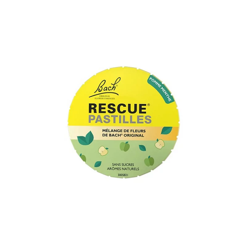 Rescue Pastilles Pomme Menthe 50g