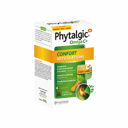 Phytalgic Oméga C+ Confort Articulations 120 capsules - Univers Pharmacie