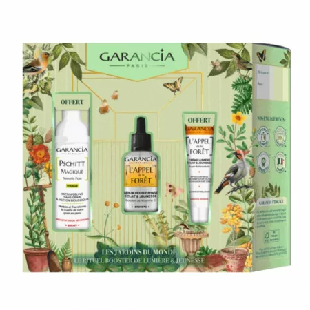 Garancia Coffret Les Jardins du Monde Le Rituel Booster de Lumière & Jeunesse - Univers Pharmacie