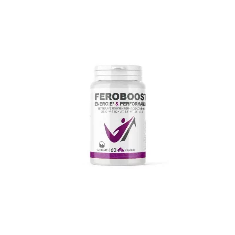 Feroboost Energie & Performance 60 comprimés - Univers Pharmacie