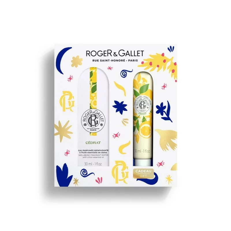 Roger&Gallet Coffret Eau Parfumée + Crème Mains Cédrat - Univers Pharmacie