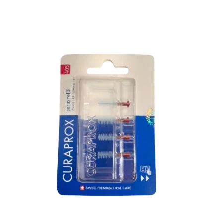 Curaprox Perio Refill Brossettes CPS 405 1,4 - 5,0 mm X4 -Univers Pharmacie