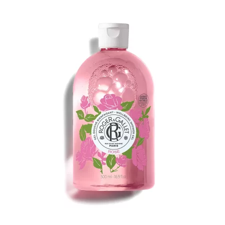 Roger & Gallet Gel Douche Bienfaisant Rose 500ml - Univers Pharmacie