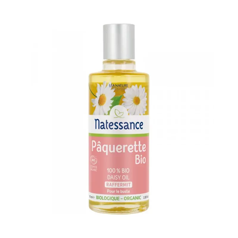 Natessance Huile de Massage Pâquerette Bio 100ml - Univers Pharmacie