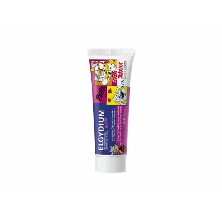 Elgydium Kids Gel Dentifrice 3-6 ans Astérix Grenadine 50ml - Univers Pharmacie