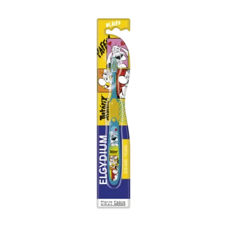 Elgydium Kids Brosse à Dents 2-6 ans Astérix - Univers Pharmacie