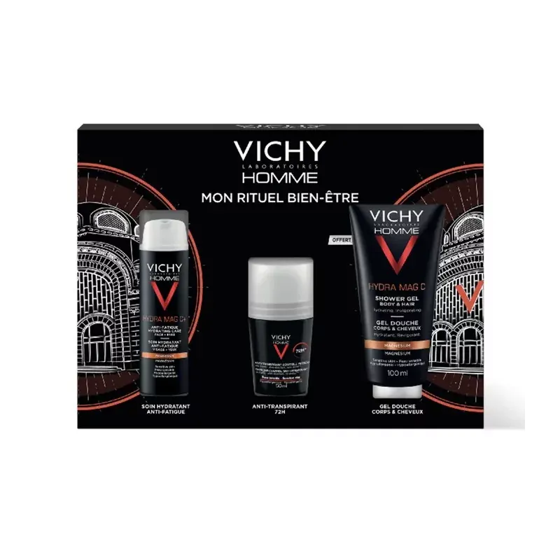 Vichy Homme Coffret Mon Rituel Bien-être - Univers Pharmacie Vichy Homme Coffret Mon Rituel Bien-être - Univers Pharmacie