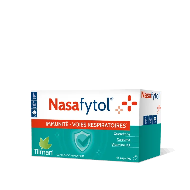 Nasafytol Immunité Voies Respiratoires 45 capsules - Univers Pharmacie Nasafytol Immunité Voies Respiratoires 45 capsules - Univers Pharmacie