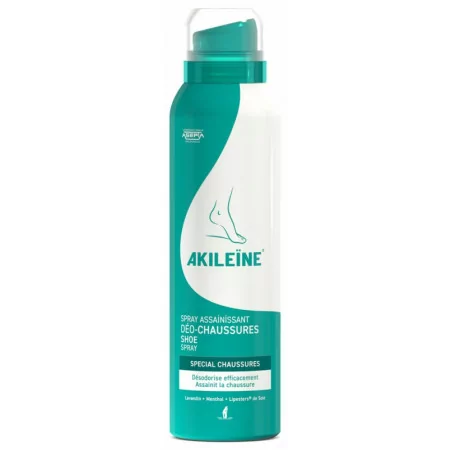 Akileïne Spray Assainissant Déo-chaussures 150ml - Univers Pharmacie