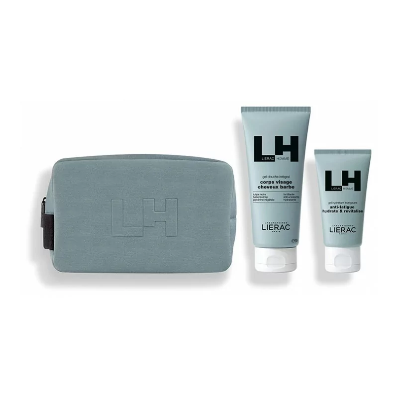 Lierac Homme Coffret Gel Hydratant Energisant + Gel Douche - Univers Pharmacie