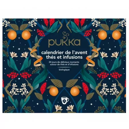 Pukka Calendrier de l'Avent Thés et Infusions 24 sachets - Univers Pharmacie