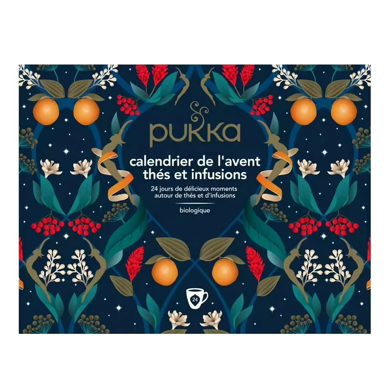 Pukka Calendrier de l'Avent Thés et Infusions 24 sachets - Univers Pharmacie