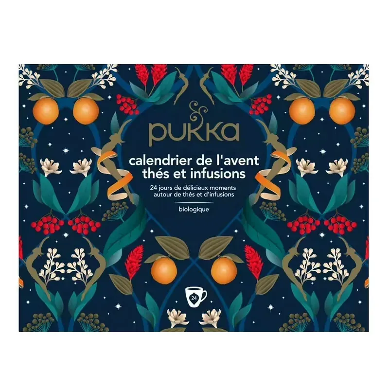 Pukka Calendrier de l'Avent Thés et Infusions 24 sachets - Univers Pharmacie