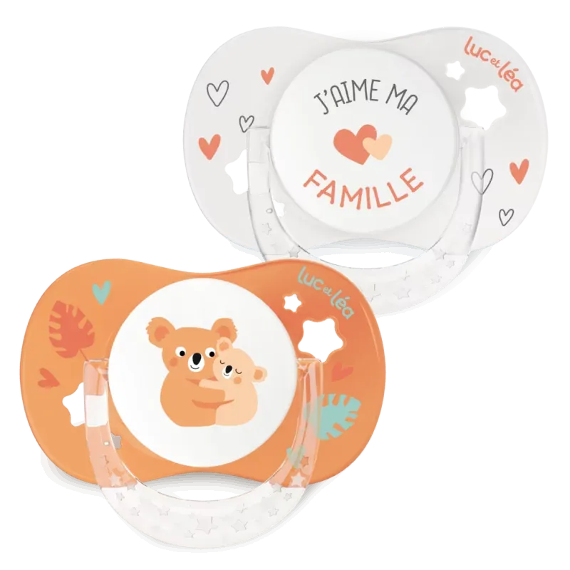 Luc et Léa Essentiel Sucette +18m X2 - Univers Pharmacie