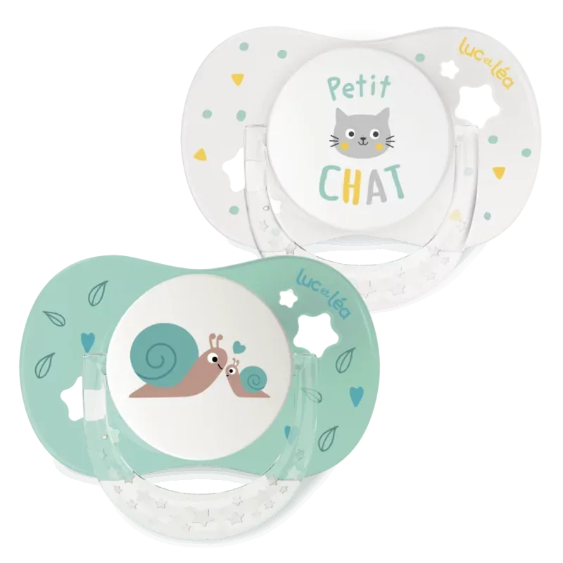 Luc et Léa Essentiel Sucette 6-18m X2 - Univers Pharmacie