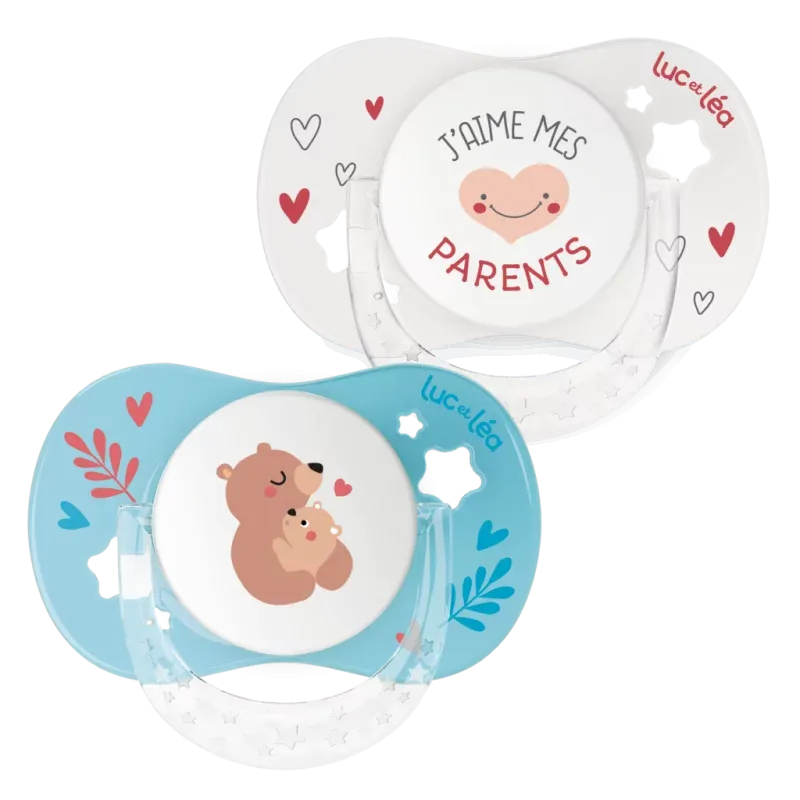 Luc et Léa Essentiel Sucette 0-6m X2 - Univers Pharmacie